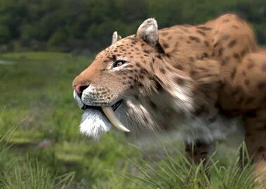 Smilodon bosque.